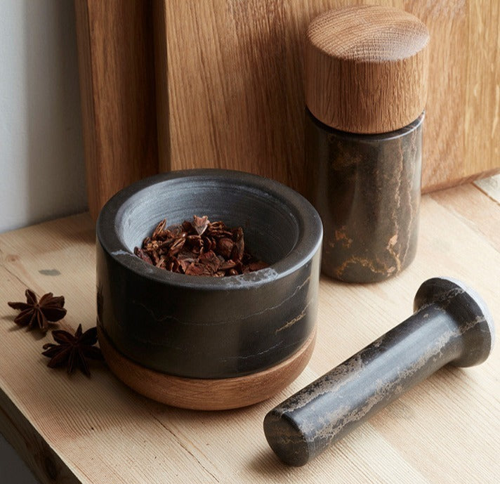 Marble Stone Garlic Mortar