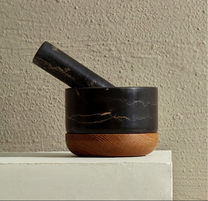 Marble Stone Garlic Mortar