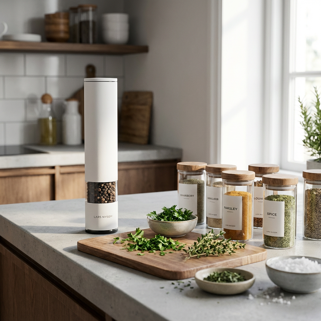 Luxury Gravity Salt & Pepper Grinder